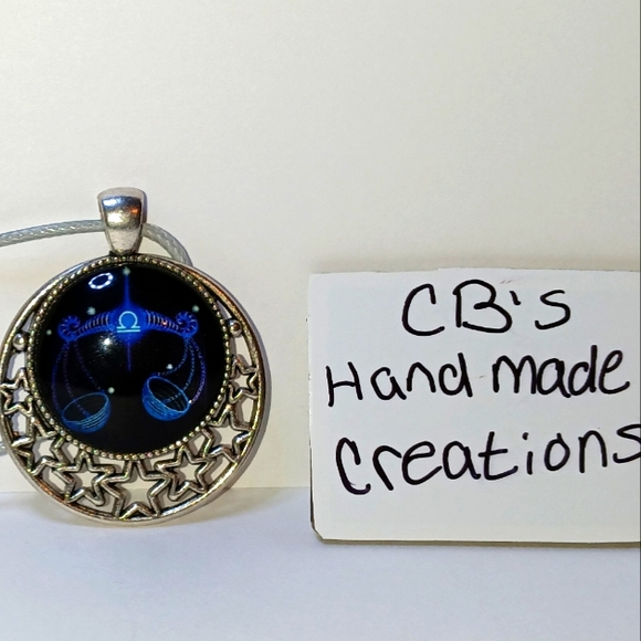 Libra Zodiac Pendant - Picture 1 of 1